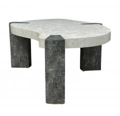 Maitland Smith Mid Century Modern Tessellated Stone Marble Cocktail Table by Maitland Smith - 3536345