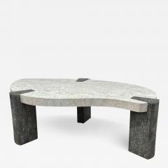 Maitland Smith Mid Century Modern Tessellated Stone Marble Cocktail Table by Maitland Smith - 3536465