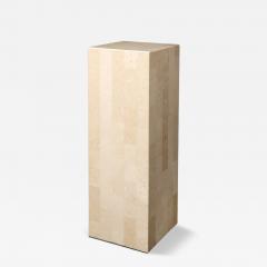 Maitland Smith Mid Century Modernist Tessellate Stone Pedestal by Maitland Smith - 4231515