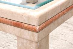 Maitland Smith Overzise Tessellated Stone Coffee Table - 1664587