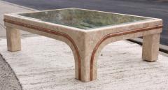 Maitland Smith Overzise Tessellated Stone Coffee Table - 1664590