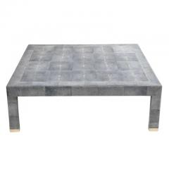 Maitland Smith Shagreen and Bone Coffee Table - 2987201