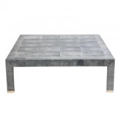 Maitland Smith Shagreen and Bone Coffee Table - 2987202