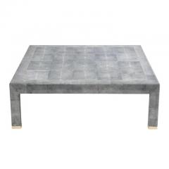 Maitland Smith Shagreen and Bone Coffee Table - 2987209