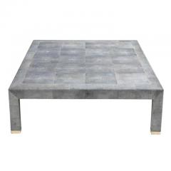 Maitland Smith Shagreen and Bone Coffee Table - 2987211