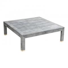 Maitland Smith Shagreen and Bone Coffee Table - 2987214