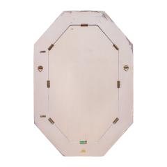 Maitland Smith Stunning Artisan Mirror with Malachite Inlays 1985 Signed Dated  - 4357293