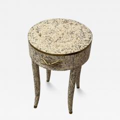 Maitland Smith Tessellated Stone Accent Table - 3988909