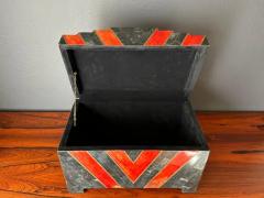 Art Deco Inspired Box in Tessellated Marble by Maitland-Smith – NYC MODERN