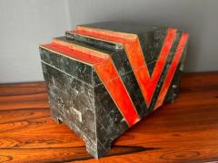 Art Deco Inspired Box in Tessellated Marble by Maitland-Smith – NYC MODERN