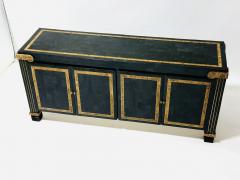 Maitland Smith Tessellated Stone and Brass Sideboard Credenza 1970 - 3066431