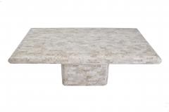 Maitland Smith Tessellated Travertine Dining Table 1970 s - 1632209