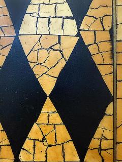 Maitland Smith Vintage Maitland Smith Harlequin Inlaid Coconut Shell Mirror - 4385824