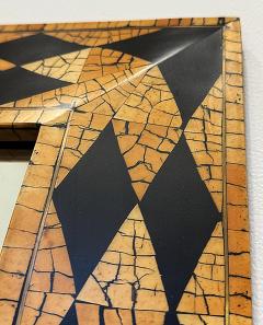 Maitland Smith Vintage Maitland Smith Harlequin Inlaid Coconut Shell Mirror - 4385826