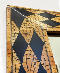 Maitland Smith Vintage Maitland Smith Harlequin Inlaid Coconut Shell Mirror - 4385827