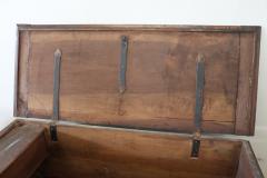 Majestic 17th Century Italian Inlaid Solid Walnut Antique Blanket Chest Restored - 3116312