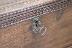 Majestic 17th Century Italian Solid Walnut Antique Blanket Chest - 3181915