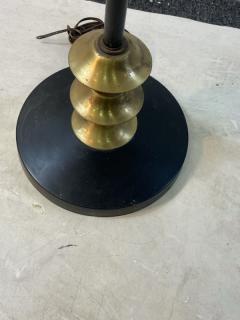 Majestic Lamp company UNUSUAL MID CENTURY FLOOR LAMP WITH ORIGINAL DOUBLE TIER SHADE - 2124251