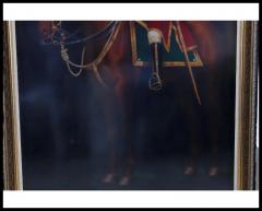 Majestic Maharaja A Monumental Oil Painting of an Indian Maharaja on Horseback - 3881014