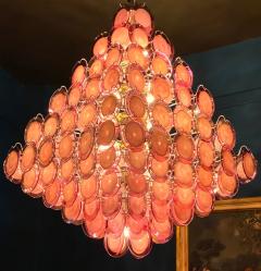 Majestic Purple Murano Glass Discs Chandelier - 3868305