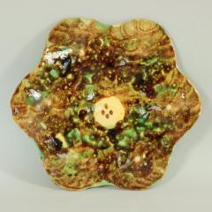 Majolica Mottled Oyster Plate - 2156876