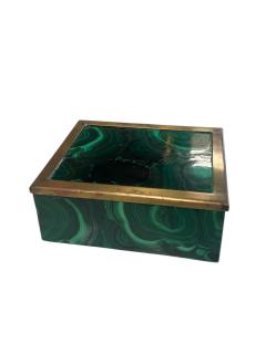 Malachite Decorative Box 1970s - 4116428