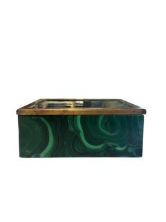 Malachite Decorative Box 1970s - 4116429