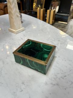 Malachite Decorative Box 1970s - 4116431