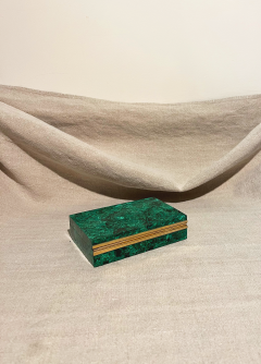 Malachite Modernist Jewelry Box - 3825625