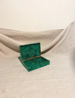 Malachite Modernist Jewelry Box - 3825627