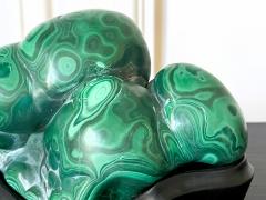 Malachite Rock on Display Stand as a Chinese Scholar Stone - 3355203