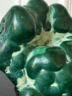 Malachite Rock on Display Stand as a Viewing Stone - 2773716