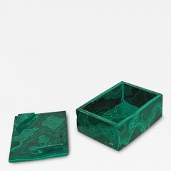 Malachite Square Jewelry Box - 3828626