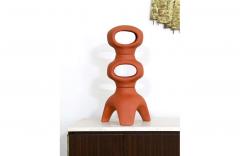 Malcolm LeLand Malcolm Leland Terracotta Ceramic Floor Lantern for Architectural Pottery - 2394450