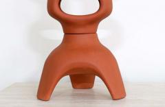 Malcolm LeLand Malcolm Leland Terracotta Ceramic Floor Lantern for Architectural Pottery - 2394453