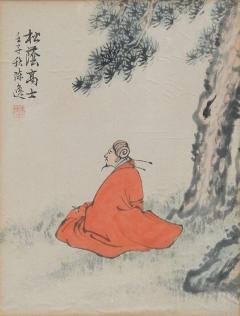 Man Sitting under Tree - 4533842