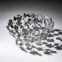 Mann Singh Silver Plated Bowl Model Kachnar II by Mann Singh for Driade Italy - 4680919