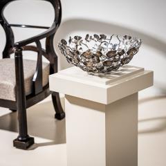 Mann Singh Silver Plated Bowl Model Kachnar II by Mann Singh for Driade Italy - 4680923