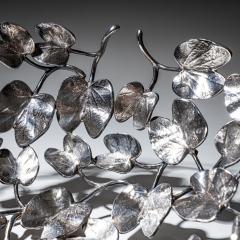 Mann Singh Silver Plated Bowl Model Kachnar II by Mann Singh for Driade Italy - 4680924