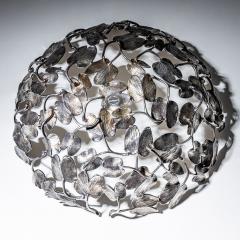 Mann Singh Silver Plated Bowl Model Kachnar II by Mann Singh for Driade Italy - 4680926