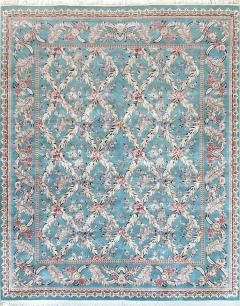 Mansour Fine Handmade Revival Tabriz Rug - 2401954