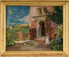 Manuel Garcia y Rodriguez Partal Doorway Alhambra Palace Granada by Garc a y Rodr guez - 4613960