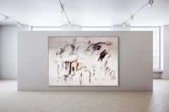 Manuela Karin Knaut The long way home Abstract painting  - 4102186