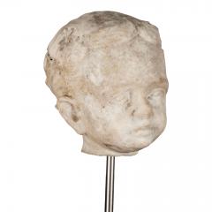 Marble Childs Head Sculpture - 1974518