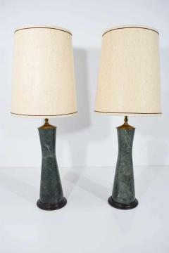 Marble Table Lamps in Teal - 1293992