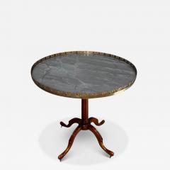 Marble Top Mahogany Table - 3743052