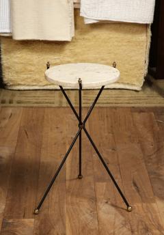 Marble Top Neoclassical Tripod Table - 2842185
