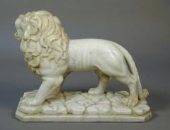 Marble figure of a lion  - 1173979