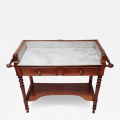 Marble top washstand console - 4023034