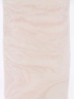 Marbled Pink White clay Vase with Gilt accent - 2043144